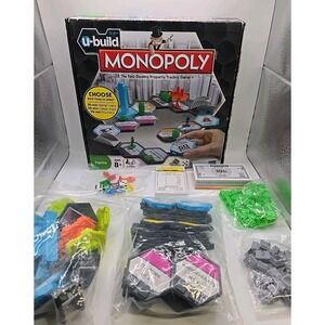 U-Build - Monopoly Brand: Hasbro New But Incomplete.  Selling As Parts Only.